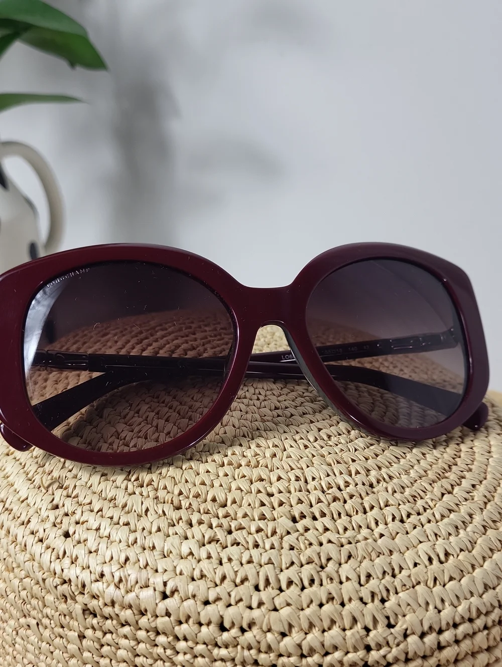 Longchamp Sunglasses Woman Burgundy LO601S-605